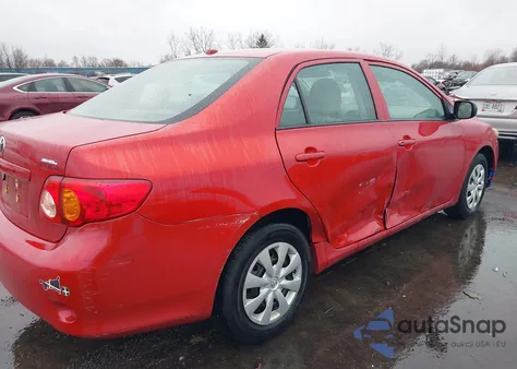 2010 Toyota Corolla из США, поврежденный, VIN 2T1BU4EE6AC462076